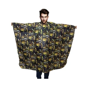 CAPA DE BARBERIA ESTAMPADA  140  X 160 CMS