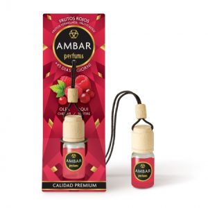 AMBAR AMBIENTADOR COCHE FRUTOS ROJOS