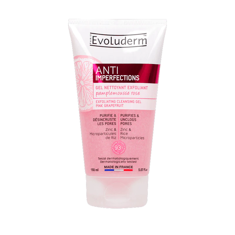 Gel Limpiador Exfoliante Evoluderm