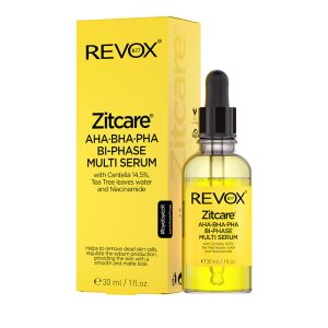 Multi-Sérum bifásico para piel grasa o con acné AHA · BHA · PHA Multi Serum de REVOX B77 ZITCARE